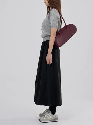 Reina Round Neck Short Sleeve Knit