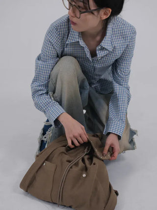 Camille Daily Slim Crop Shirt