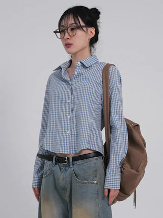 Camille Daily Slim Crop Shirt
