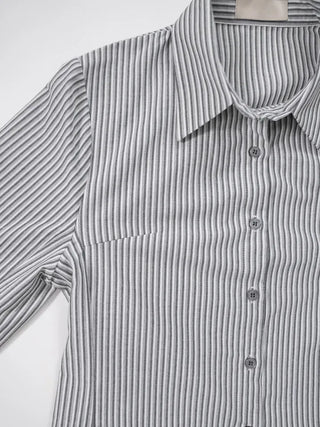 Camille Daily Slim Crop Shirt