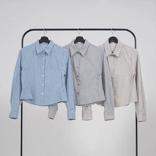 Camille Daily Slim Crop Shirt