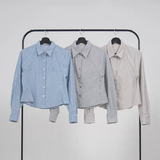 Camille Daily Slim Crop Shirt