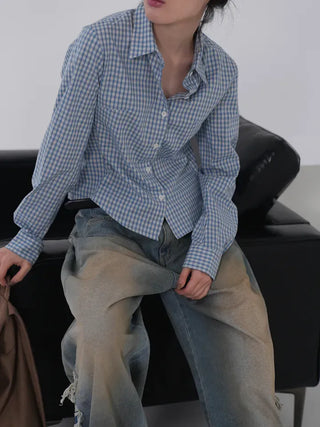 Camille Daily Slim Crop Shirt