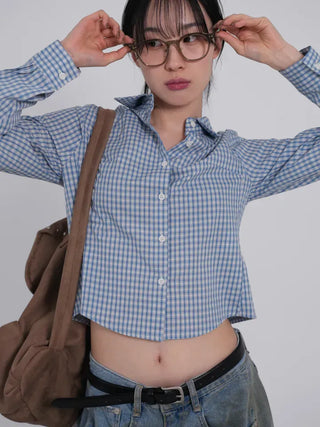 Camille Daily Slim Crop Shirt