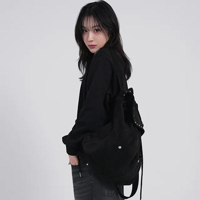 Lumi Western Suede Backpack