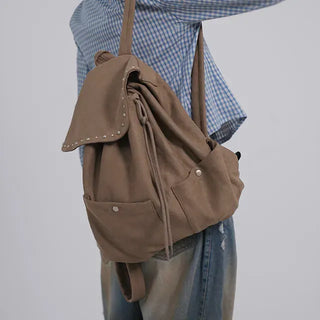 Lumi Western Suede Backpack