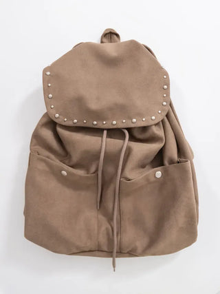 Lumi Western Suede Backpack