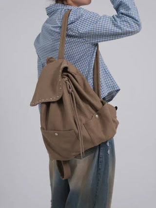 Lumi Western Suede Backpack