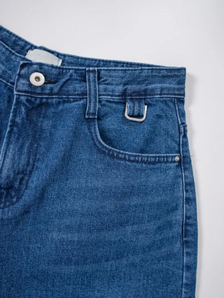 Sharty D-Ring Bermuda Half Denim Pants