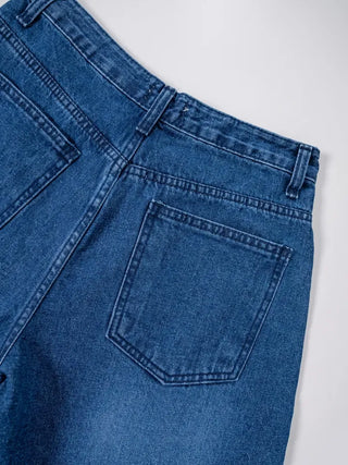 Sharty D-Ring Bermuda Half Denim Pants