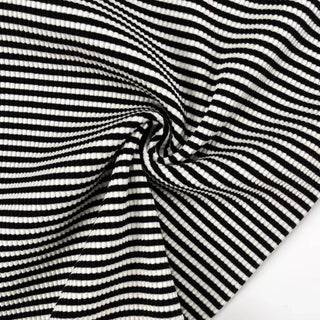 Enzo Striped Waffle Short Sleeve Tee