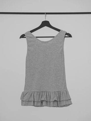 Ropi Frill Sleeveless Top