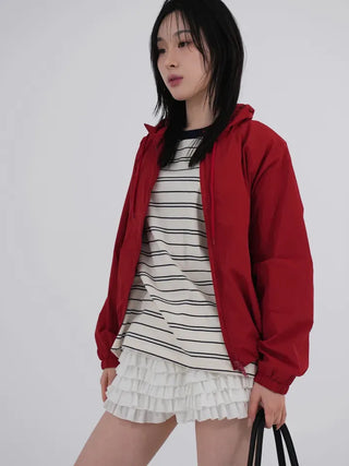 Dense Multi-Stripe Color Block T-shirt
