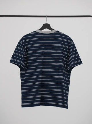 Dense Multi-Stripe Color Block T-shirt