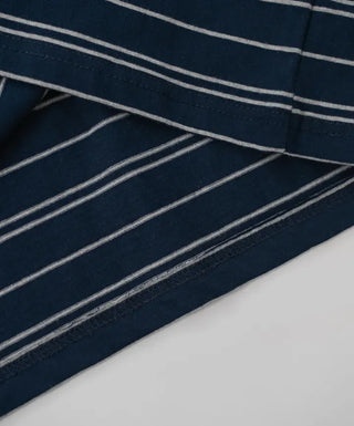 Dense Multi-Stripe Color Block T-shirt
