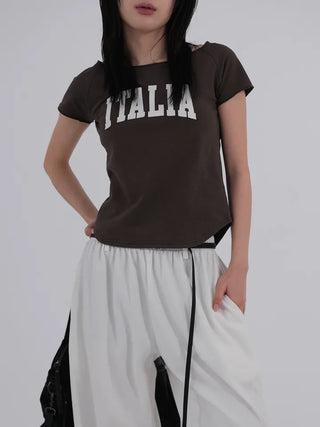 Talon Wide Cotton Tracksuit Pants