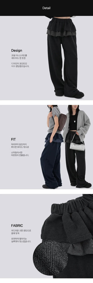 Charni Frill Scant Training Pants