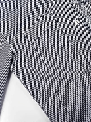 Only striped shirt jacket