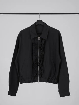 Genf Frill Two-Way Zip-Up