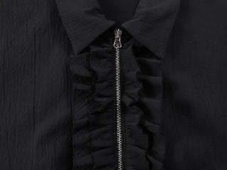 Genf Frill Two-Way Zip-Up