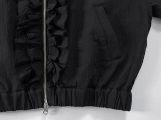 Genf Frill Two-Way Zip-Up
