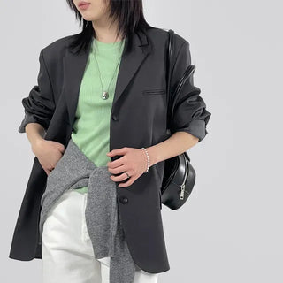 Le'e Button Midi Jacket