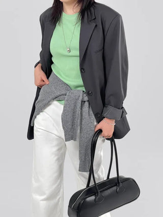 Le'e Button Midi Jacket