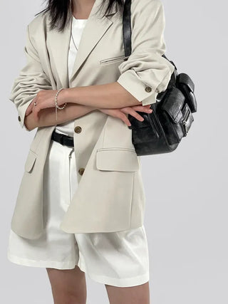 Le'e Button Midi Jacket