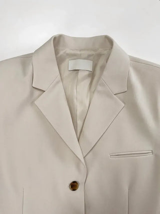 Le'e Button Midi Jacket