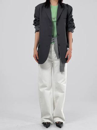 Le'e Button Midi Jacket