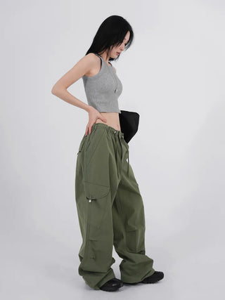 Tab Halterneck Crop Sleeveless