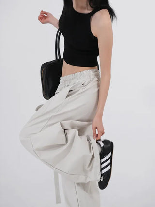 Tab Halterneck Crop Sleeveless