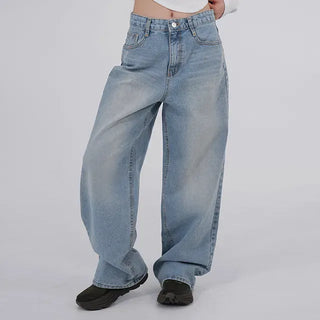 Knox Vintage Washed Wide Denim