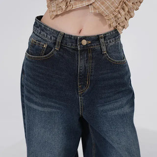 Knox Vintage Washed Wide Denim