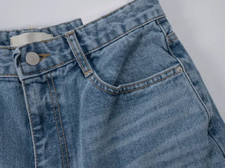 Knox Vintage Washed Wide Denim