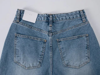 Knox Vintage Washed Wide Denim