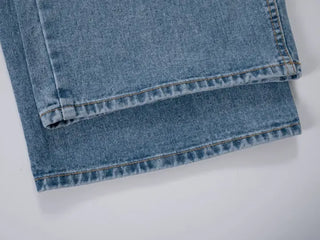Knox Vintage Washed Wide Denim