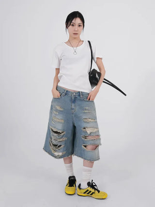 Ravi Basic U-neck Short Sleeve T-shirt
