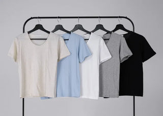 Ravi Basic U-neck Short Sleeve T-shirt