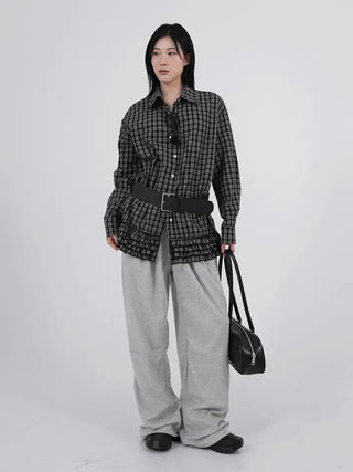 Rocamp Cut-out String Wide Pants