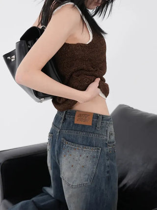 Tar Layered Rock Sleeveless