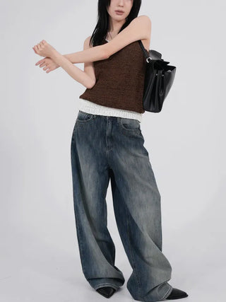 Tar Layered Rock Sleeveless