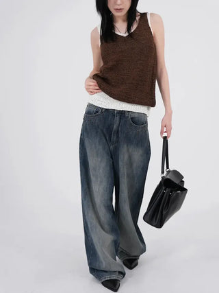 Tar Layered Rock Sleeveless
