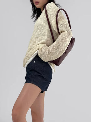 Kuni Raw Denim Half Pants