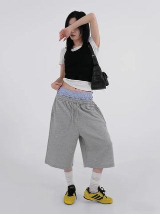 Lemo Square Neck Basic Short Sleeve T-shirt