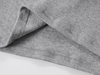 Lemo Square Neck Basic Short Sleeve T-shirt