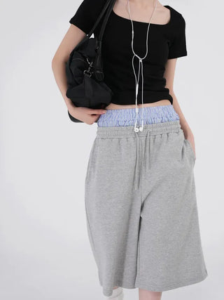 Lemo Square Neck Basic Short Sleeve T-shirt