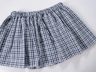 Rope mini layered skirt