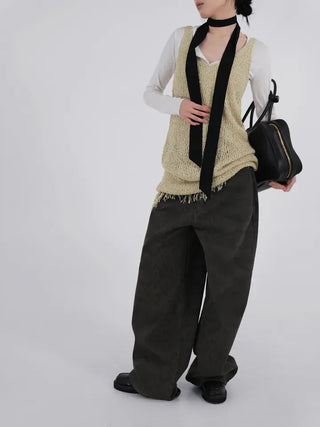 N.IA Necessary Crop Snap Cardigan