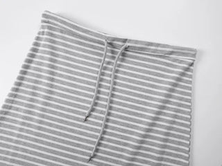 AV Stripe Maxi Pencil Skirt